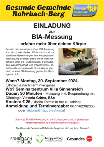 BIA-Messung
